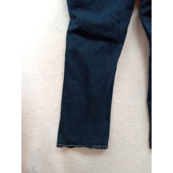 Liz Claiborne Womens Plus Size 22W Reg. Straight Leg Stretch Pockets Blue Jeans - Picture 12 of 13